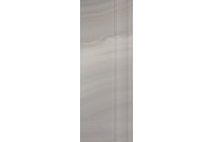 Настенная плитка Agatha SKIRTING & FINISHING Grey SERRA глазурованная серый 40x12
