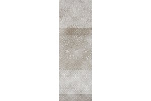 Настенная плитка Incanto 572 GREY DECOR SERRA для ванной глазурованная серый 90x30