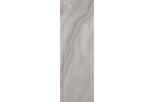 Настенная плитка Agatha Grey Line Decor SERRA для ванной глазурованная серый 120x40