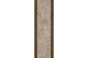 Настенная плитка Incanto 572 BROWN FLORAL DECOR SERRA для ванной глазурованная коричневый 90x30